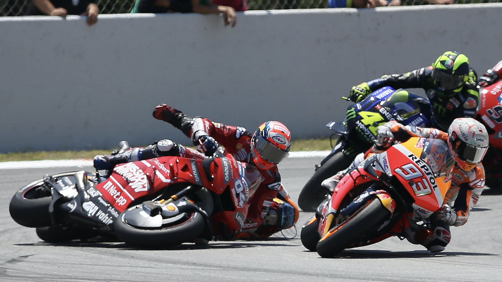 Marc Marquez, crash